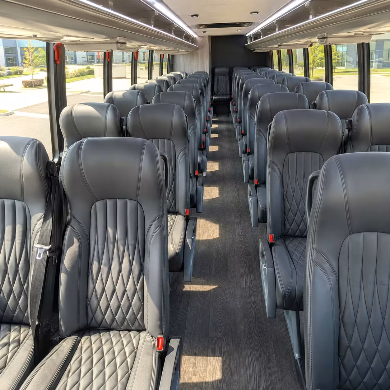 30 passenger minibus interior