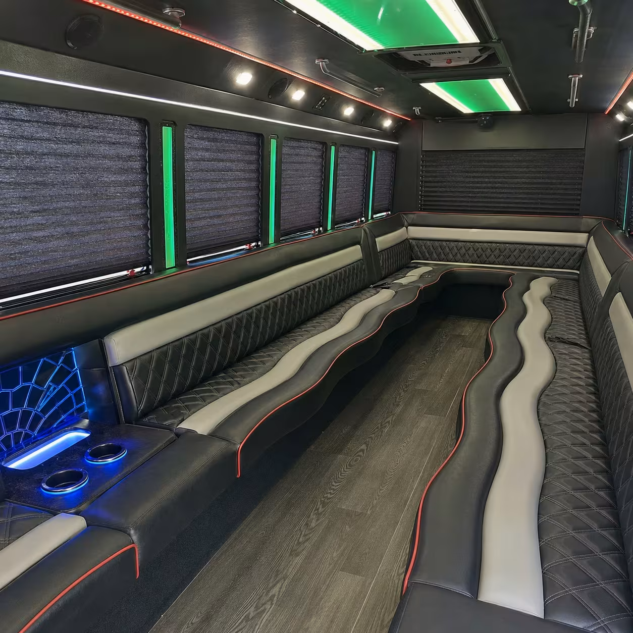 chino party bus transportation to glen helen amphitheater