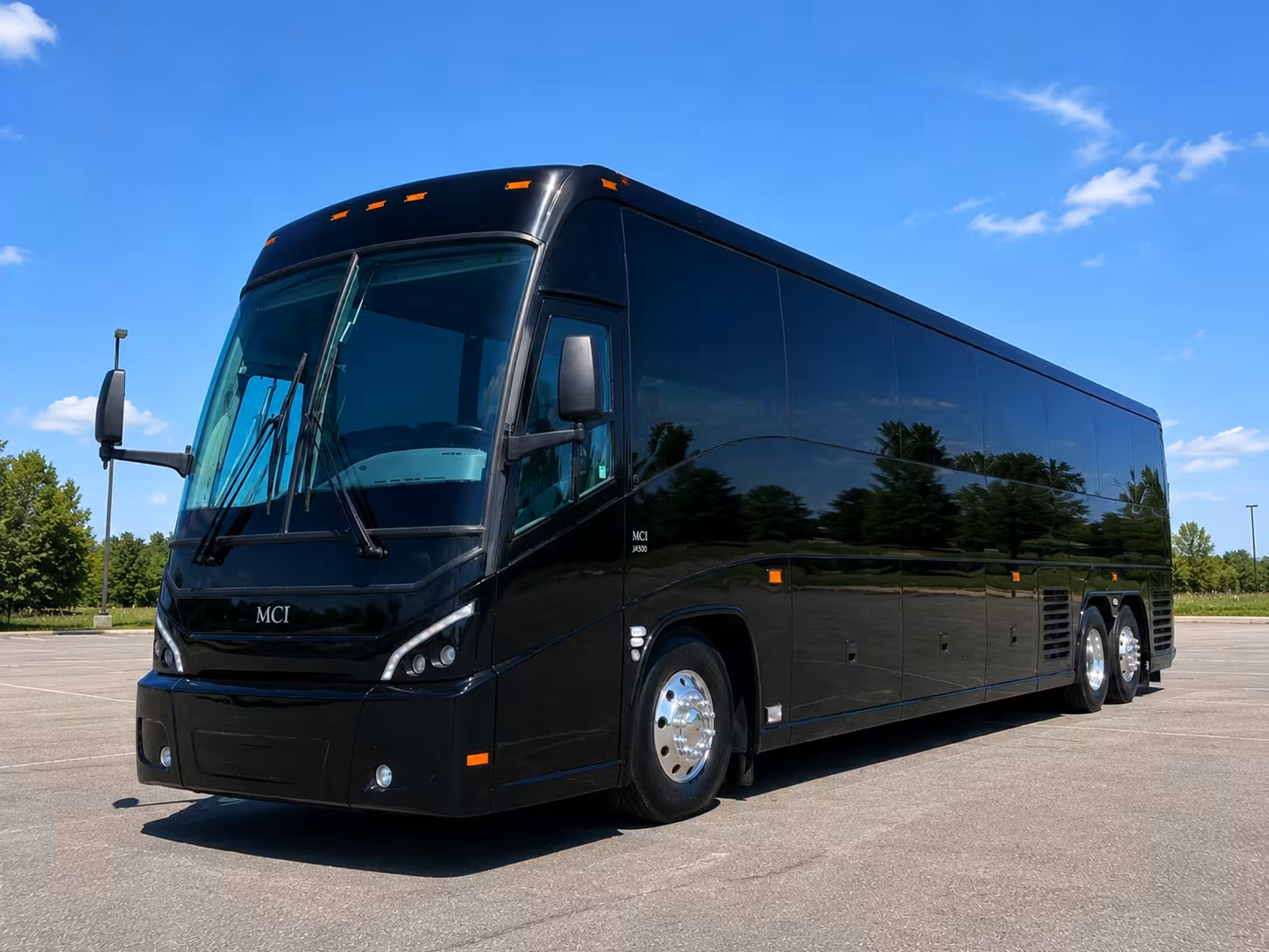 corporate charter bus rentals in chino for airport transfers