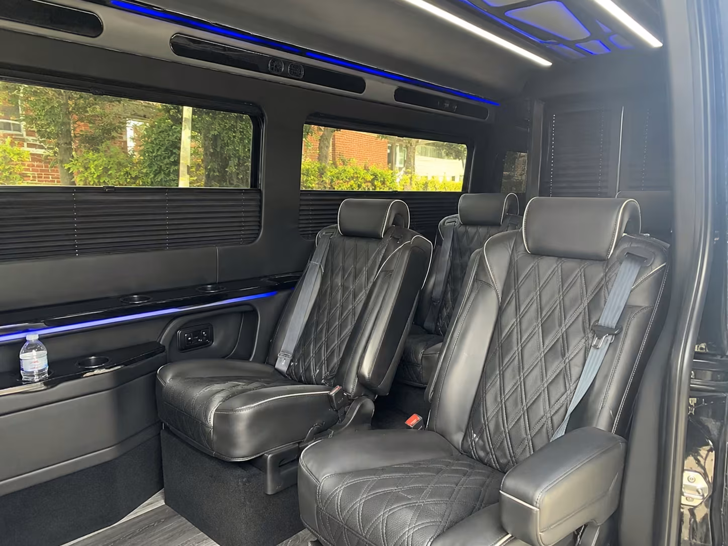 sprinter van with driver interior
